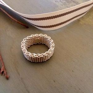 Tiffany & Co. Mesh ring